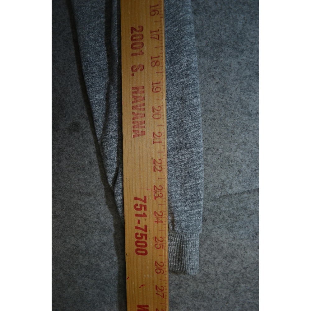 Marine Layer Shirt Mens Medium Gray Long Sleeve Henley Cotton Blend Made USA - Picture 15 of 16